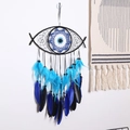 Black Double Round Evil Eye