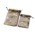 10*14cm / Black Gold Stamped Spider
