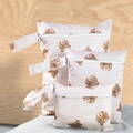 Set of 3 waterproof baby diaper bags with cartoon bear print in various sizes - BF149 Cartoon Bear