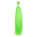 Extensions de cheveux synthétiques Easy Braids vert éclatant, style dégradé 26 pouces - Vert Lumineux (FR 2Green#)