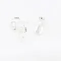 Silver clip-on earring converter with screw back design measuring 15.4mm by 17.8mm - Type 9 Bullet Triangle Clip Converter Thick Silver