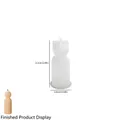 Abstract geometric portrait silicone mold for DIY candles and plaster crafts - Simple Figure / Small