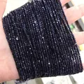 Strands of 2-3mm faceted blue goldstone square beads for DIY jewelry making - 18-Blue Sandstone