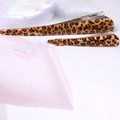 Set of two leopard print hair clips including large and small duckbill styling tools - Duckbill Clip (9092) / Light Coffee Leopard