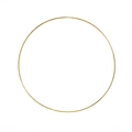 Cerchio in metallo dorato minimalista per ghirlande natalizie fai-da-te e decorazioni - 3.5mm*35cm / Oro