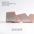 Rose gold glitter decorative ribbon 6.3cm wide for Christmas tree DIY crafts - Full Rose Gold Glitter Ribbon #20 / 6.3cm*10 Yards