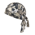 Breathable camouflage cycling headscarf bandana with adjustable ties for outdoor sports - Desert Camouflage Style(2#)