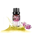 Organic Magnolia plant essential oil in 10ml amber glass bottle with floral accents - Magnolia (magnolia) - Single-ingredient Formula
