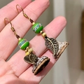 2511173c Vintage Lotus Seed Pod Pendant