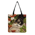 Gatto con Foglie Autunnali (hm2891)