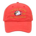 Gorra roja con bordado del 250 aniversario de EE. UU. 1776-2026 y diseño de águila - Ajustable / Rojo
