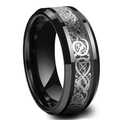 Nero Elettrico Base Nera Drago d'Argento