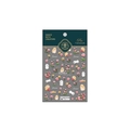 Stickers à ongles 5D en relief avec motifs de lapins et fleurs modèle TS-1809 - Lapin Qui Regarde - Nouveau Relief (TS-1809)