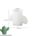 3D καλούπι σιλικόνης κάκτος για κεριά DIY και φυτά ρητίνης με ύψος 6,6 εκατοστά - Καλούπι σιλικόνης κάκτου / Μεσαίο