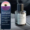 Lavender car and home fragrance diffuser in a 160ml cylindrical glass bottle - Luxury Grey - Romantic Encounter