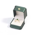 Vert Foncé ; Boîte À Bagues Couronne (58*58*45) Pouvant Contenir Des Boucles D'oreilles