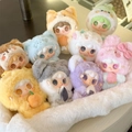 Cartoon panda plush blind box figures in colorful animal and fruit outfits - p-270 Huggy Gourmet Shop Series / Random One