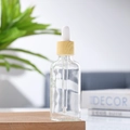 20ml; Wood Grain Ring + White Glue Dropper + Clear Bottle; Glass