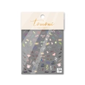 Adesivi per nail art 5D con simpatici animali disegnati e scritte trendy sulla confezione - TO1069 Freccia d'Amore