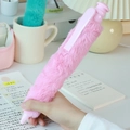 Penna a sfera gigante in peluche rosa con morbida pelliccia e design creativo kawaii - Rosa