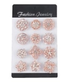 KZ002-05 Rose Gold Earring Set