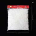 Künstliches Schneepulver für Weihnachtsdeko in 269g Beutel mit Weihnachts-Header - Grobkörniges Schneepulver (300g Packung)