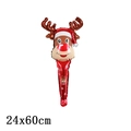 Mini reindeer aluminum foil balloon hand-held stick for Christmas party decoration - Christmas Reindeer Head Handheld Stick