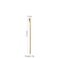 Rose gold long handle 304 stainless steel coffee spoon 17.2cm length stirring spoon - 17cm Rose Gold