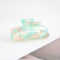 Grande pince a cheveux enacetate marbre pastel pince griffe elegante pour femmes chic - Pince Acétate 115