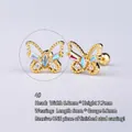 4# Schmetterling/Gold