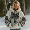 3XL White (Wolf)