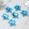 Detailansicht der Schildkröten-Kühlschrankmagnete aus Acryl mit flüssigem Treibsand - Zufällige Stile / Sy192-meeresschildkröte
