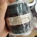 Dark grey and black jewelry cord rolls for DIY manual braiding and hand-beading projects - 1.0MM A-Line Large Roll / Dark Gray