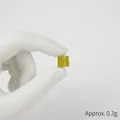 Mini perle de légume en résine verte 0.6cm pour artisanat de maison de poupée DIY - Mini Haricot Aigre