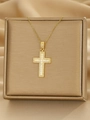 Gold - Radiant Pave Cross (1107)