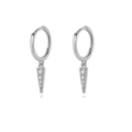 Argent 4-Pierres Spike