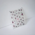Floral self-adhesive nail art stickers with red pink flowers style MN-184 - Red & Pink Floral Style (MN-184) / MN-184