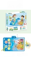 2-in-1 children music play mat with drum and piano keys including colorful gift box - 6925-6 Bear Style (Boxed)