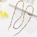 Colorful beaded eyewear chain and mask lanyard with vibrant beads and gold lobster clasps - Colorful Beads with Gold Clasp (6)