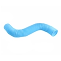 Light blue expandable plastic pop tube tunnel toy for hamsters and small pets - Plastic / Blue Retractable Tube