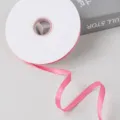 Nastro di raso rosa per confezione regalo, artigianato, decorazione di nozze e festa 100 yards - 1.0cmx100 Iarda / Rosa Sogno