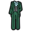 Cartoon green suit accessory for clogs shoes made of flexible silicone material - EU 30