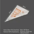 Thickened HDPE small disposable piping bag 16x25cm with orange pattern for baking - Bag / Thickened Small / Yellow