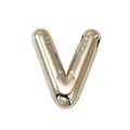 Pendentif lettre V en acier inoxydable doré poli pour la création de bijoux - Lettre V