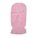 Roze gebreide bivakmuts met drie gaten ontwerp voor outdoor winter warmte en comfort - Taro Roze