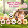 Cute animal PAL crystal stone blind box figures with pandas and rabbits for desk decor - A123 Month Half-fat Fufu Set 8 / Full Box Set