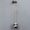 Detailed size and weight specs of creative 3D panda swing hanging ornament decoration - Branch + Long Rope Panda Set