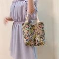 Canvas Green Ditsy Floral