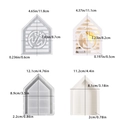 Lighthouse house silicone mold set with anchor design for DIY atmosphere lamps - Multi-stripe Anchor