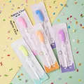 L-shaped creative birthday candles in pastel candy colors with 4.9x2.5cm heads - Balloon Number Candle 1